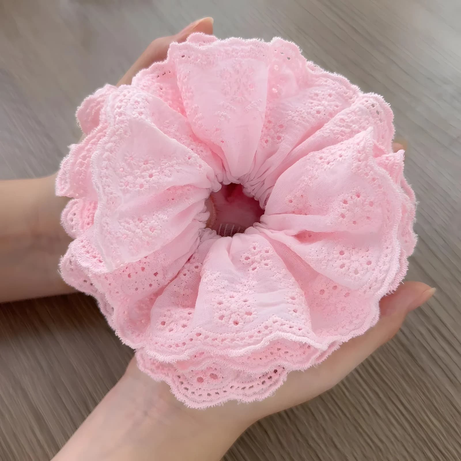 Scrunchie Ren 4 Tầng