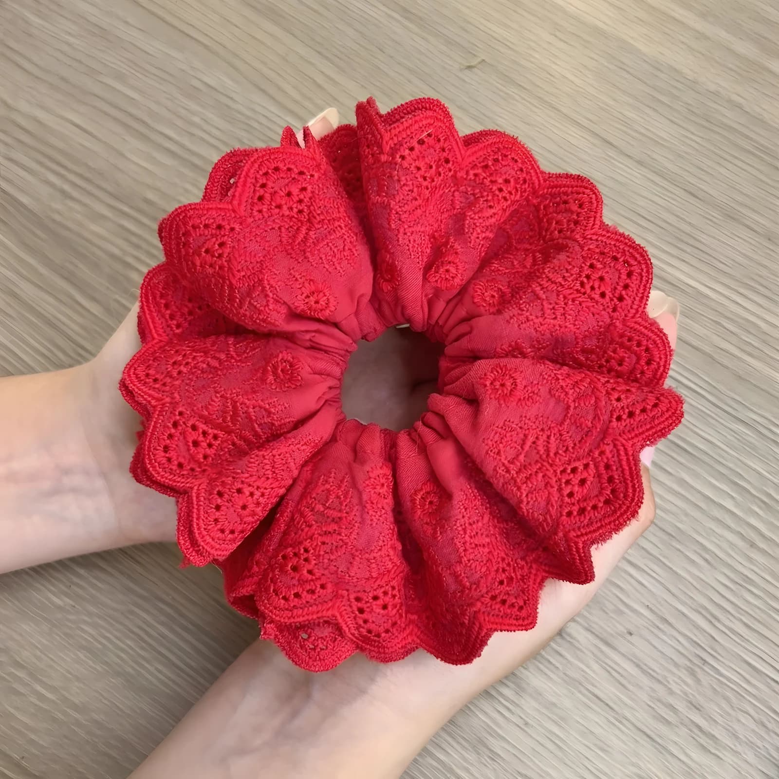 Scrunchie Ren 4 Tầng